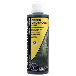 WOODLAND SCENICS GREEN UNDERCOAT TER PAINT 8 OZ