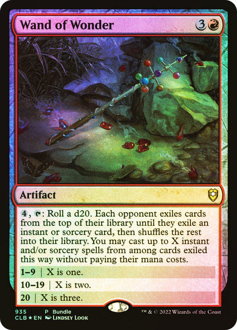 Wand of Wonder (Bundle) [Commander Legends: Battle for Baldur's Gate]