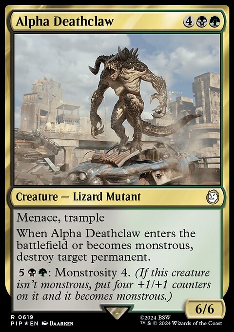 Alpha Deathclaw (Surge Foil) [Fallout]