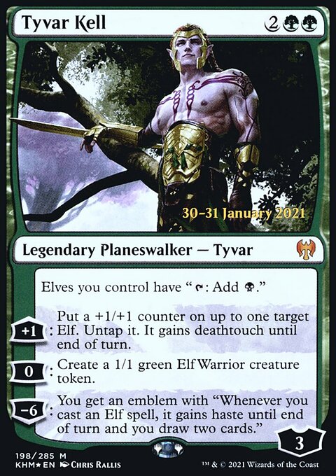 Tyvar Kell [Kaldheim Prerelease Promos]
