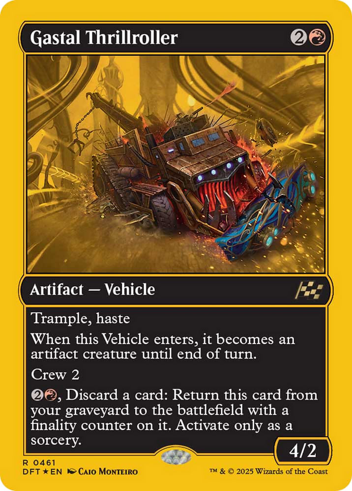 Gastal Thrillroller (First-Place Foil) [Aetherdrift]