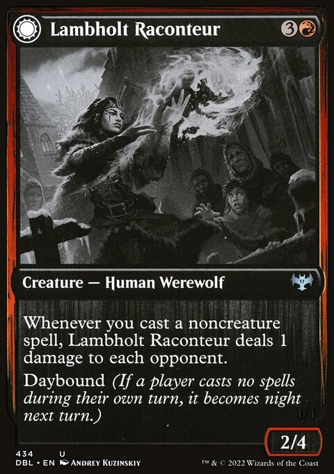 Lambholt Raconteur // Lambholt Ravager [Innistrad: Double Feature]