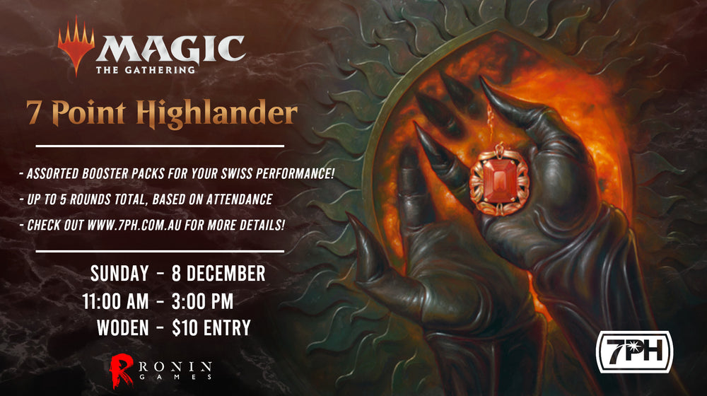 Monthly 7-Point Highlander ticket - Sun, 8 Dec 2024