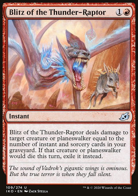 Blitz of the Thunder-Raptor [Ikoria: Lair of Behemoths]
