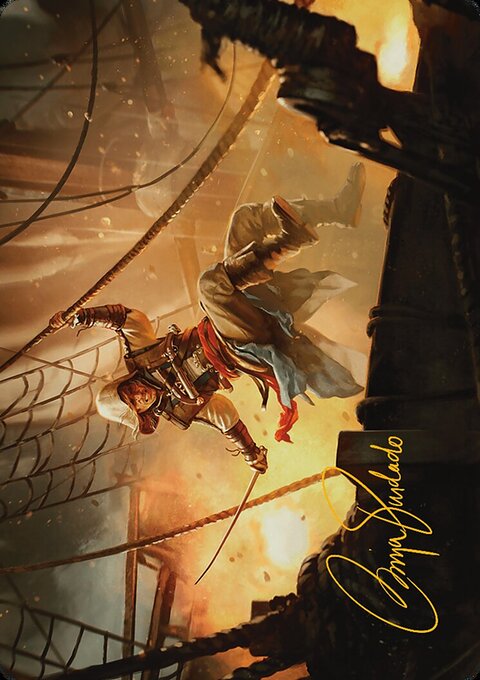 Edward Kenway Art Card (Gold-Stamped Signature) [Assassin's Creed Art Series]