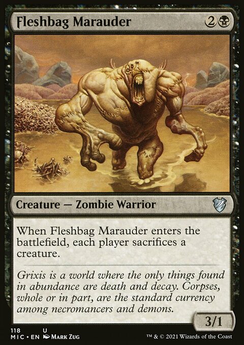 Fleshbag Marauder [Innistrad: Midnight Hunt Commander]
