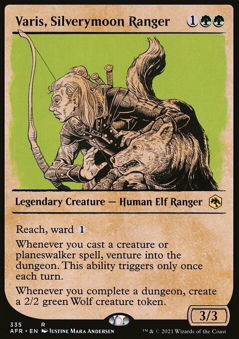 Varis, Silverymoon Ranger (Showcase) [Dungeons & Dragons: Adventures in the Forgotten Realms]