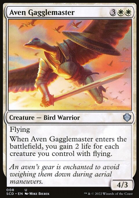Aven Gagglemaster [Starter Commander Decks]