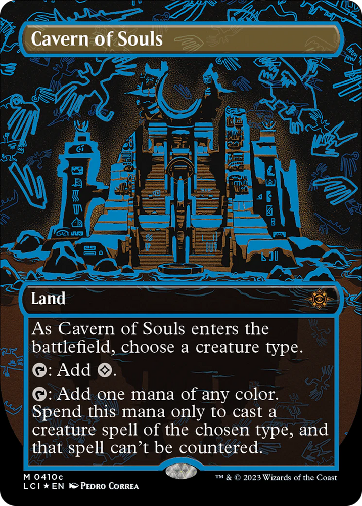 Cavern of Souls (0410c) (Borderless) [The Lost Caverns of Ixalan] [LOCAL PICK UP ONLY]