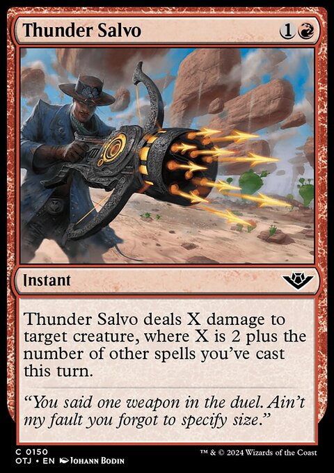 Thunder Salvo [Outlaws of Thunder Junction]