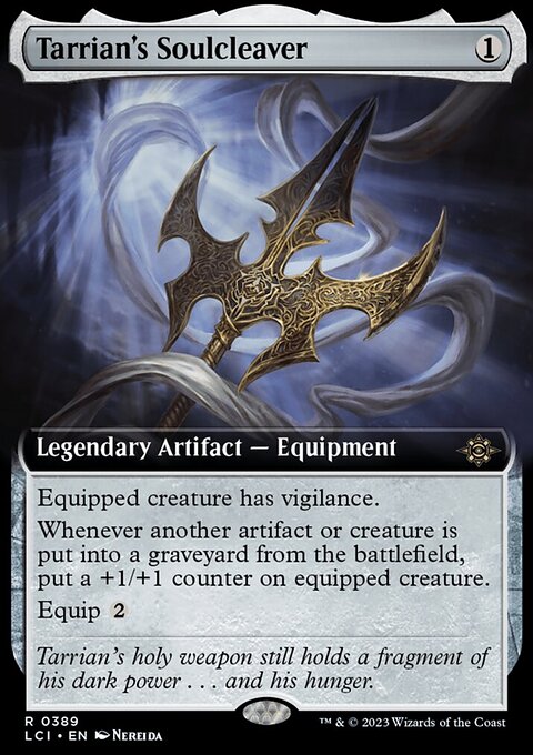 Tarrian's Soulcleaver (Extended Art) [The Lost Caverns of Ixalan]
