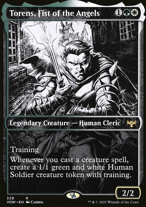 Torens, Fist of the Angels (Showcase Eternal Night) [Innistrad: Crimson Vow]
