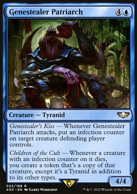 Genestealer Patriarch (Surge Foil) [Warhammer 40,000]