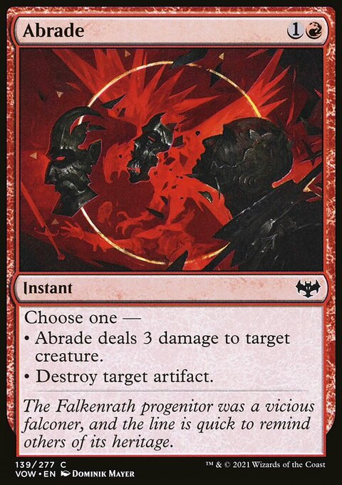 Abrade [Innistrad: Crimson Vow]