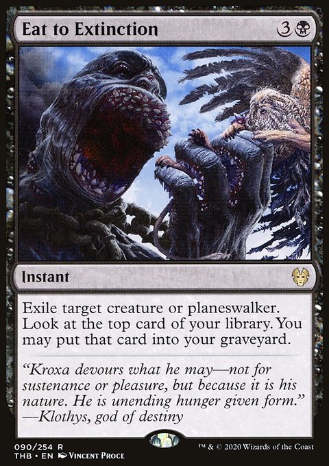 Eat to Extinction [Theros Beyond Death Prerelease Promos]
