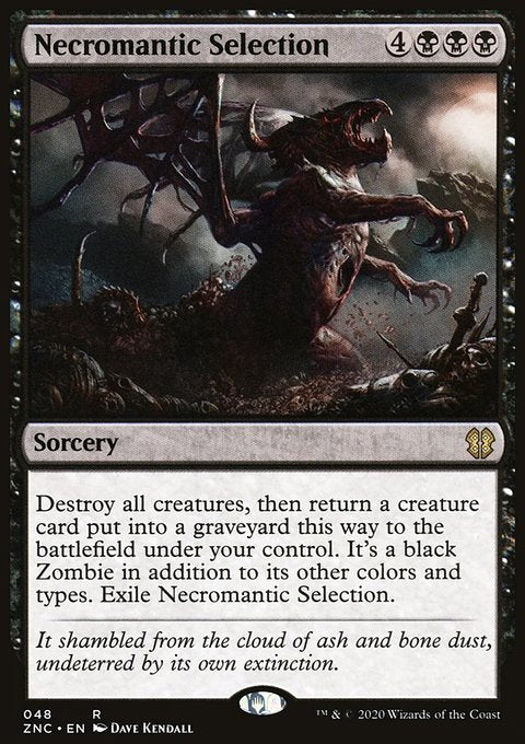 Necromantic Selection [Zendikar Rising Commander]
