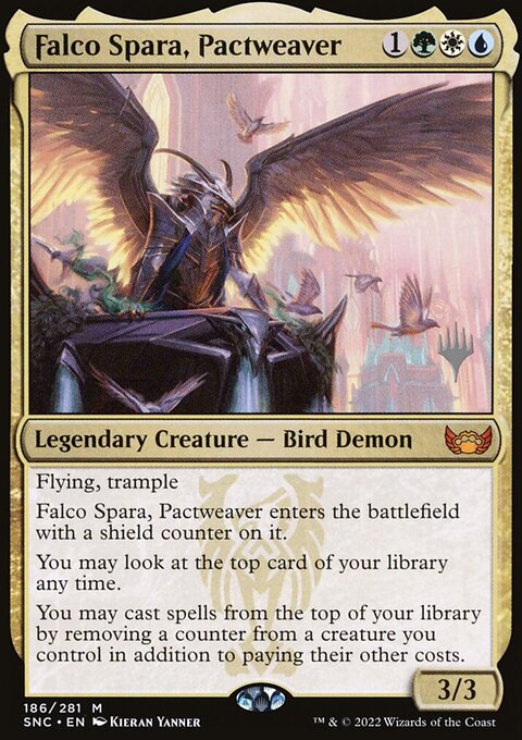 Falco Spara, Pactweaver (Promo Pack) [Streets of New Capenna Promos]