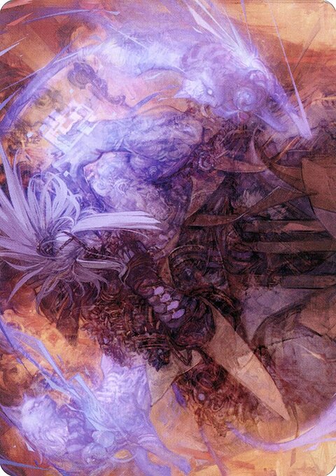 Satoru Umezawa 2 Art Card (Gold-Stamped Signature) [Kamigawa: Neon Dynasty Art Series]