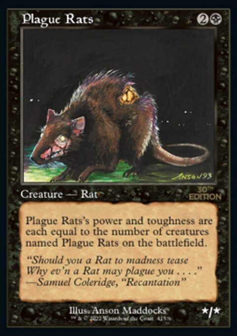 Plague Rats (Retro) [30th Anniversary Edition]