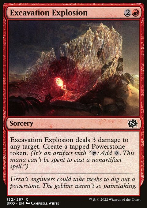 Excavation Explosion [The Brothers' War]