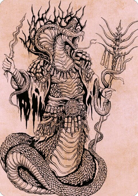 Sivriss, Nightmare Speaker Art Card (51) [Commander Legends: Battle for Baldur's Gate Art Series]