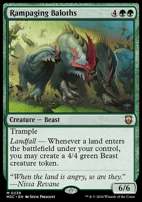 Rampaging Baloths [Modern Horizons 3 Commander]
