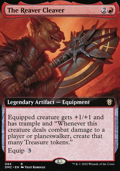 The Reaver Cleaver (Extended Art) [Dominaria United Commander]