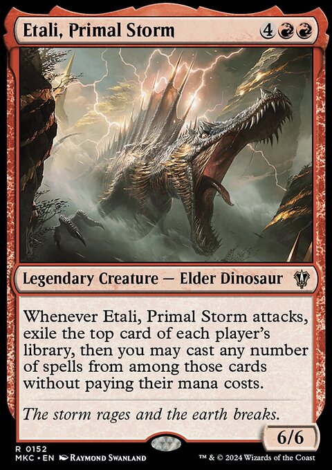 Etali, Primal Storm [Murders at Karlov Manor Commander]