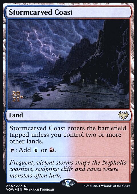 Stormcarved Coast [Innistrad: Crimson Vow Prerelease Promos]