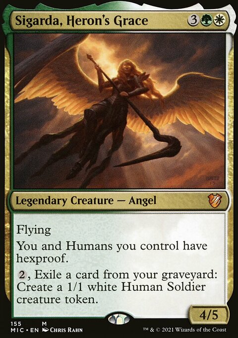 Sigarda, Heron's Grace [Innistrad: Midnight Hunt Commander]