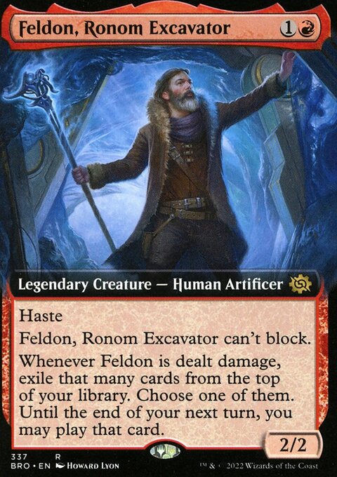Feldon, Ronom Excavator (Extended Art) [The Brothers' War]