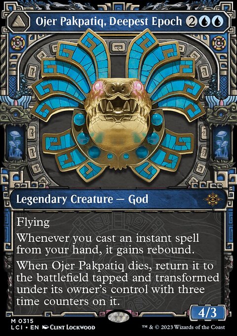Ojer Pakpatiq, Deepest Epoch // Temple of Cyclical Time (Showcase) [The Lost Caverns of Ixalan]