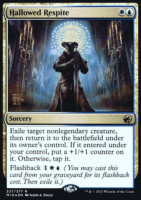Hallowed Respite [Innistrad: Midnight Hunt Prerelease Promos]