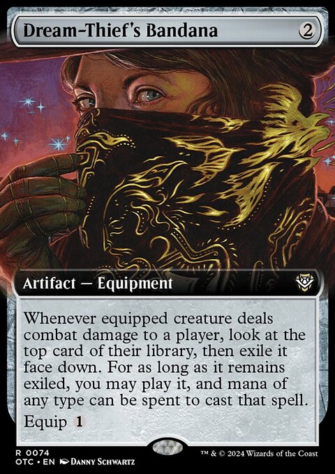 Dream-Thief's Bandana (Extended Art) [Outlaws of Thunder Junction Commander]