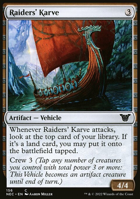 Raiders' Karve [Kamigawa: Neon Dynasty Commander]