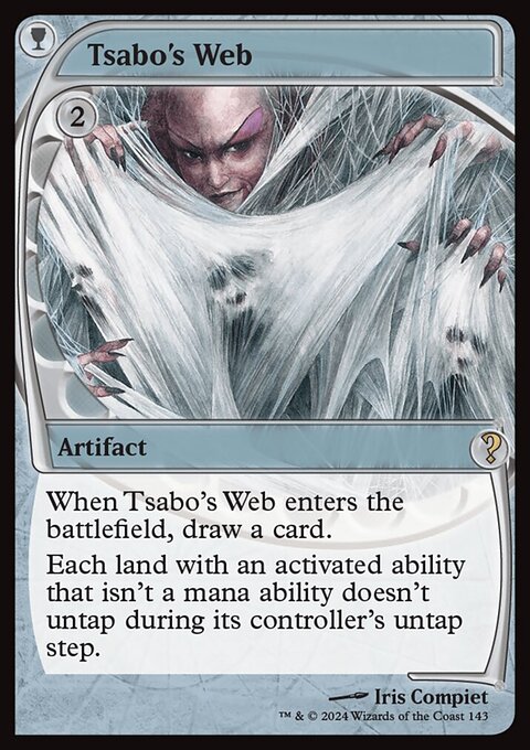 Tsabo's Web (Future Sight) [Mystery Booster 2]