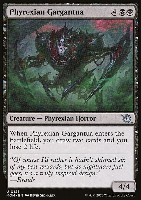 Phyrexian Gargantua [March of the Machine]