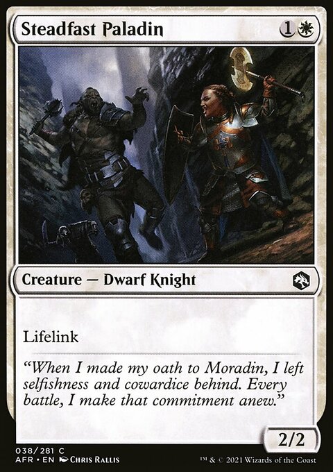 Steadfast Paladin [Dungeons & Dragons: Adventures in the Forgotten Realms]