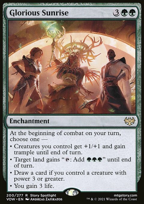 Glorious Sunrise [Innistrad: Crimson Vow]