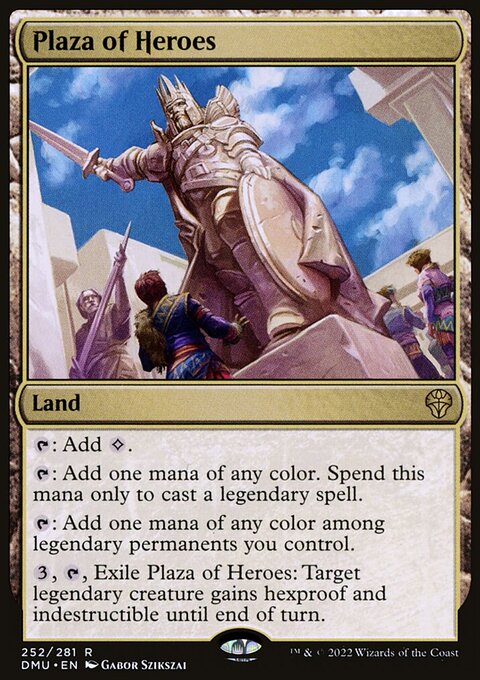 Plaza of Heroes [Dominaria United]