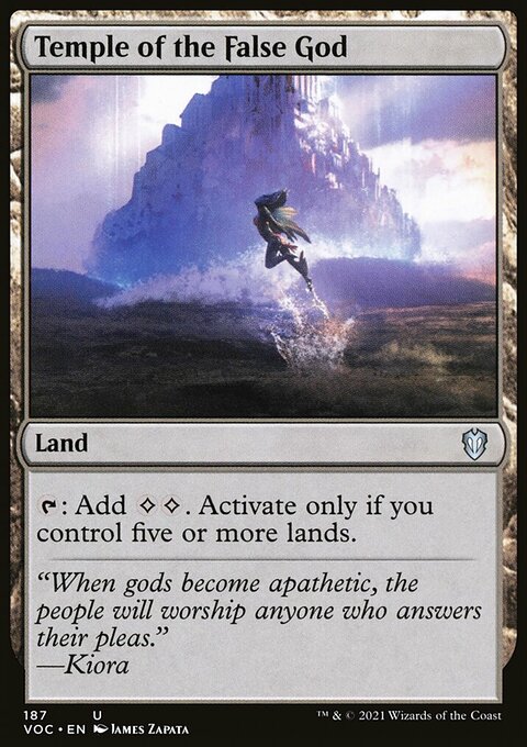 Temple of the False God [Innistrad: Crimson Vow Commander]