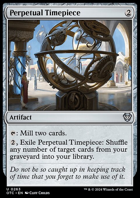 Perpetual Timepiece [Outlaws of Thunder Junction Commander]