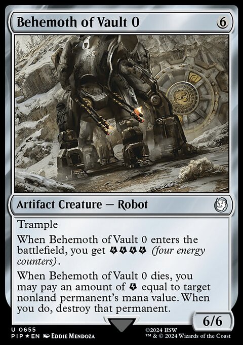 Behemoth of Vault 0 (Surge Foil) [Fallout]