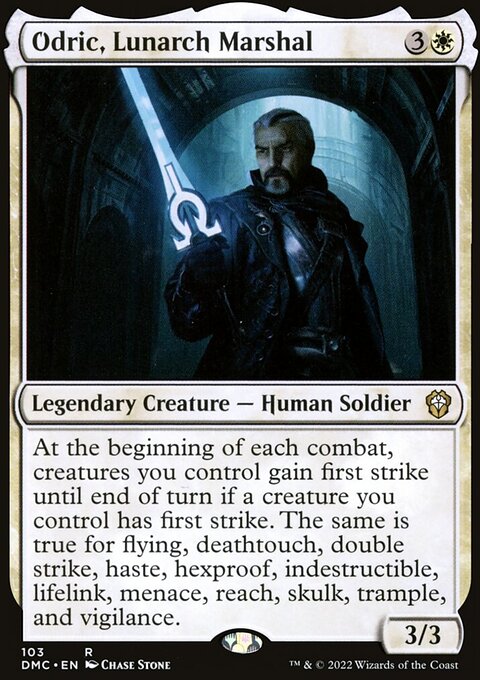 Odric, Lunarch Marshal [Dominaria United Commander]
