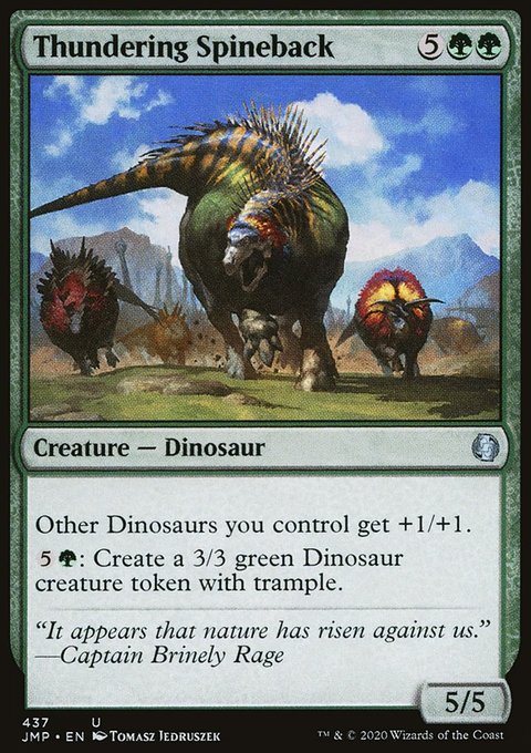 Thundering Spineback [Jumpstart]