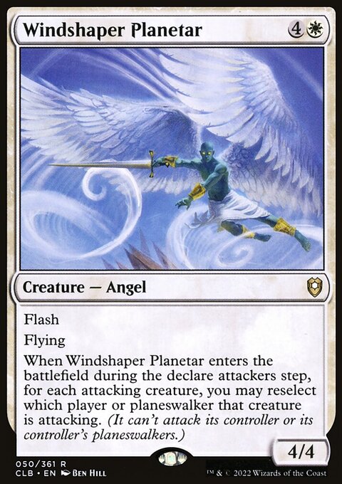 Windshaper Planetar [Commander Legends: Battle for Baldur's Gate]