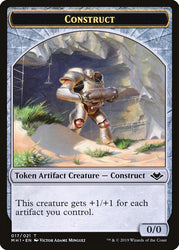 Goblin (010) // Construct (017) Double-Sided Token [Modern Horizons Tokens]