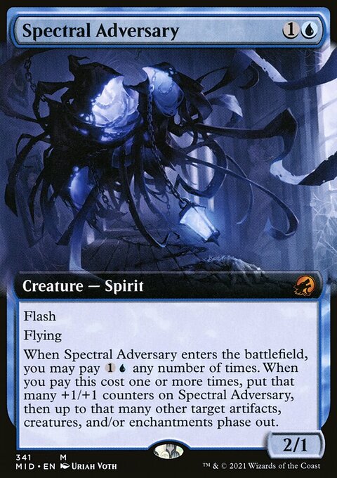 Spectral Adversary (Extended Art) [Innistrad: Midnight Hunt]