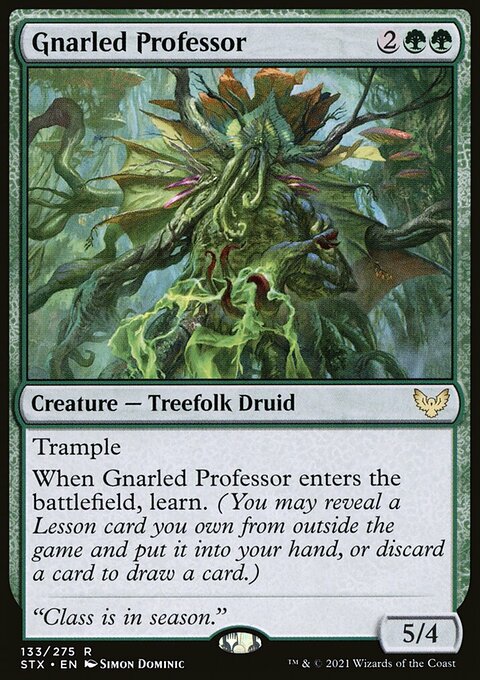 Gnarled Professor [Strixhaven: School of Mages]