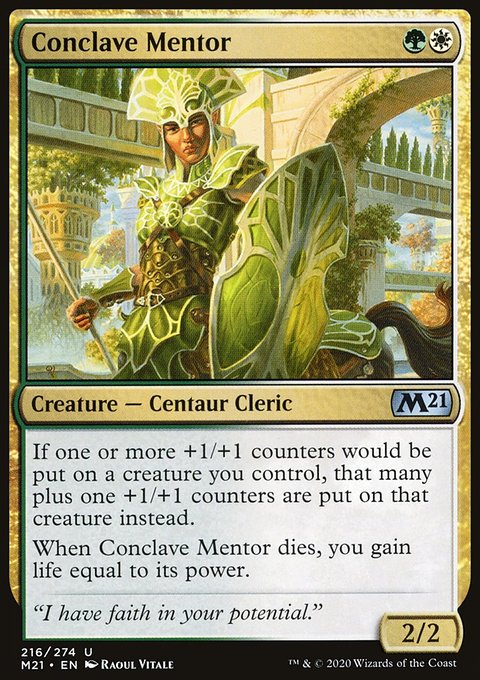 Conclave Mentor [Core Set 2021]